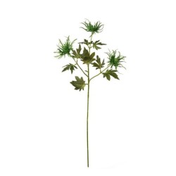 Artificial Thistle Twig 67cm Green – Deko