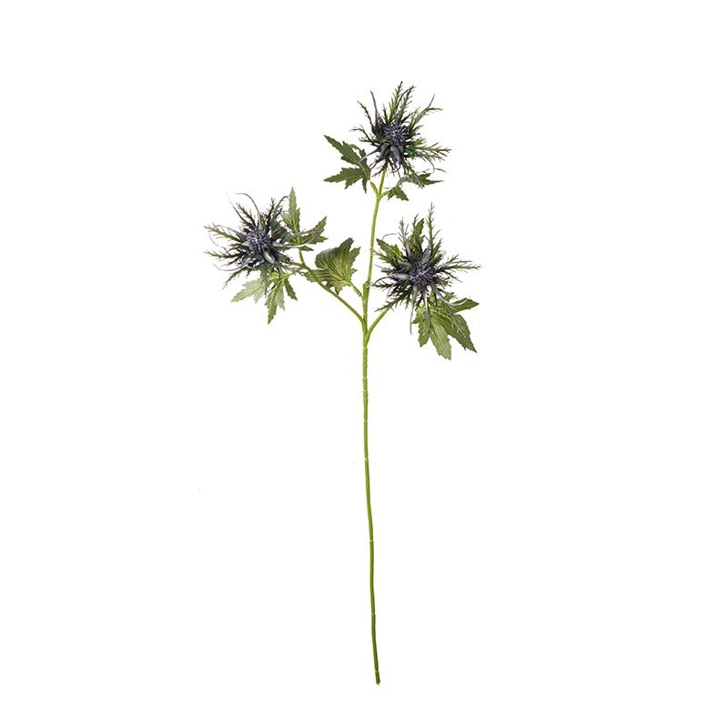 Artificial Thistle Twig 67cm Blue – Deko Artificial Thistle Twig 67cm Blue – Deko