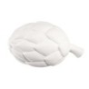 deco artichoke, white *d. 11 cm, l. 18 c