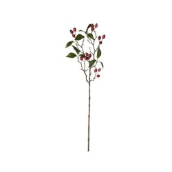 Single Berry Branch Red - Deko