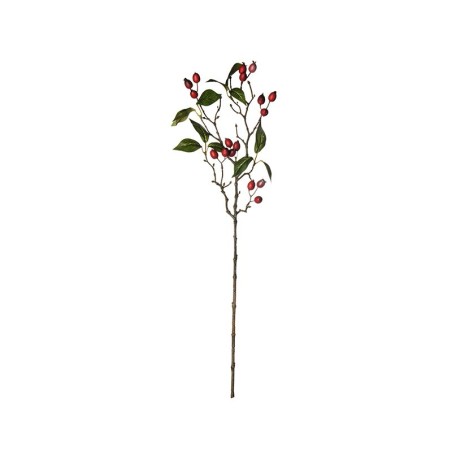 Single Berry Branch Red - Deko