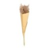 Erva-das-Pampas Secas Castanho 30x35cm - Deko