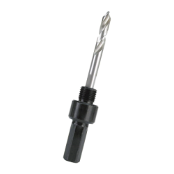 Porta Asiento Incluyendo Broca Guía Para Coronas Perforadoras Bimetal HSS RUKO (Ø14,0 - 30,0mm)