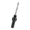 Porta Asiento Incluyendo Broca Guía Para Coronas Perforadoras Bimetal HSS RUKO (Ø14,0 - 30,0mm)
