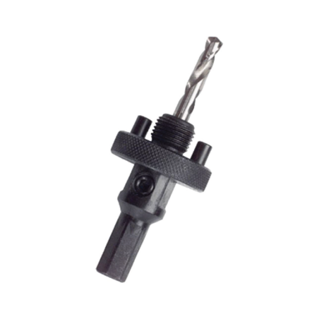 Porta Asiento Incluyendo Broca Guía Para Coronas Perforadoras Bimetal HSS RUKO (Ø32,0 - 210,0mm)