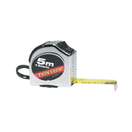 GDM Metric Tape Twin Lock 5m-19mm