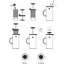 Tetera De Émbolo - 1L