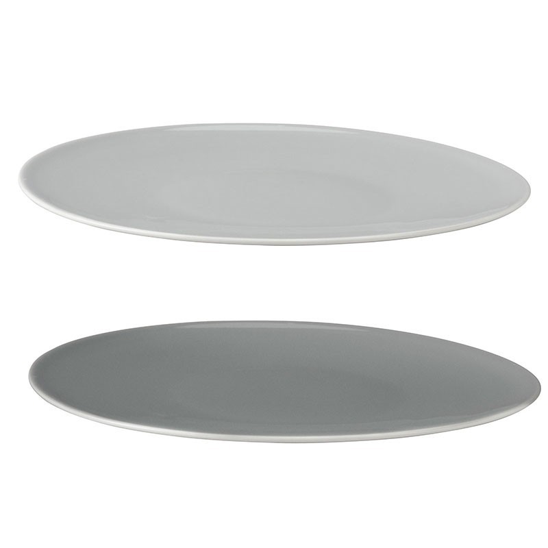 Plates (X2) Ø22Cm - Emma Grey