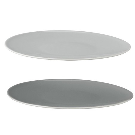 Plates (X2) Ø22Cm - Emma Grey