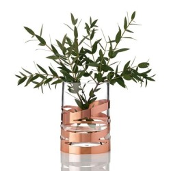 Florero Cobre 16,5Cm - Tangle