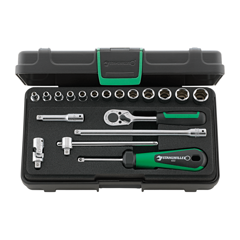 STAHLWILLE Socket Set 1/4' nº 40, nº 13 and nº 6 (19 un.)