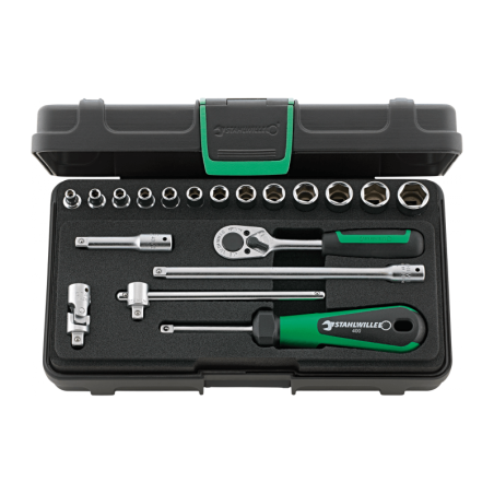 STAHLWILLE Socket Set 1/4' nº 40, nº 13 and nº 6 (19 un.)