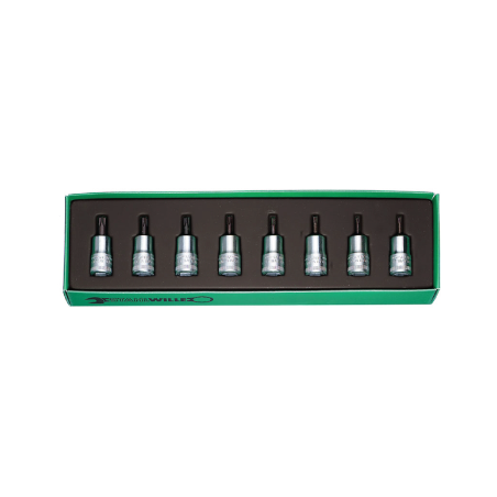 Juego de Cabezas de Destornillador con Punta TORX® 3/8' nº 49TX STAHLWILLE (8 un.)