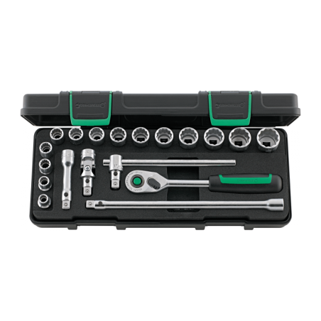STAHLWILLE Socket Set 3/8' 45/14/5iQR (19 un.)
