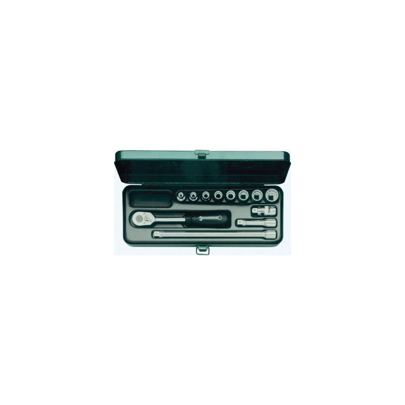 STAHLWILLE Socket Set 3/8' 45a/8/4 (12 un.)