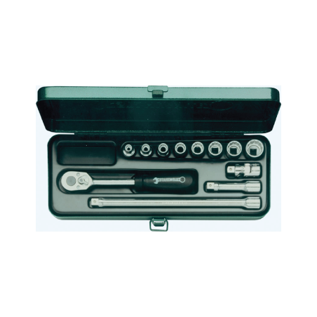 STAHLWILLE Socket Set 3/8' 45a/8/4 (12 un.)