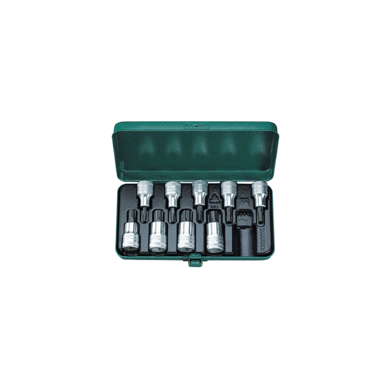STAHLWILLE Screwdriver Sockets Set (9 un.) STAHLWILLE Screwdriver Sockets Set (9 un.)
