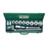 STAHLWILLE Socket Set 3/4' nº 55a, 10, 5 (15 un.)
