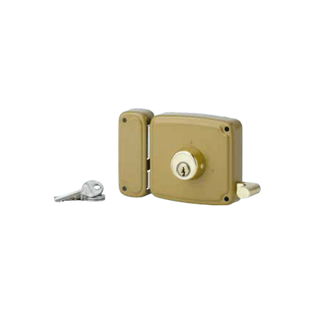 THIRARD Door Lock with Handle on Left 100x94mm