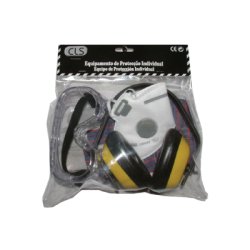 KIT SEG: ÓCULO PANORÂMICO + MÁSCARA FFP2