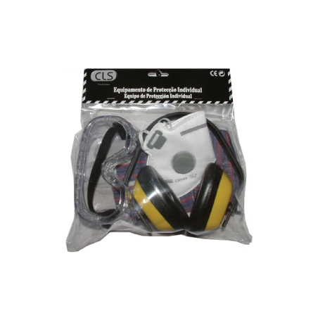 KIT SEG: ÓCULO PANORÂMICO + MÁSCARA FFP2