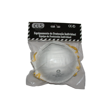 BLISTER 5 MÁSCARAS FFP1 SEM VÁLVULA