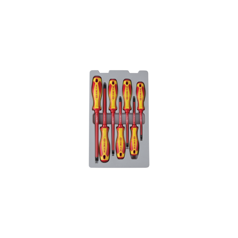 KING TONY Insulated Screwdriver Set - 7 (un.)