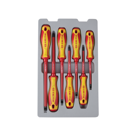 KING TONY Insulated Screwdriver Set - 7 (un.)