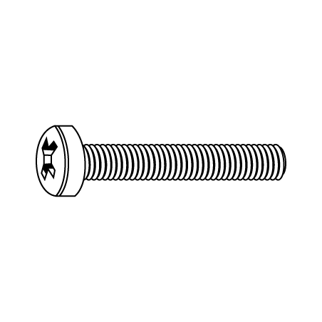D7985-ZN PARAFUSO C/Q PH 4.8 M4X16