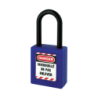 Cadeado ABS Arco de Nylon Roxo 40x6x38mm THIRARD