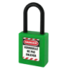 Cadeado ABS Arco de Nylon Verde 40x6x38mm THIRARD
