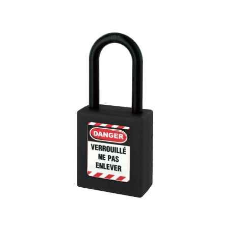 THIRARD ABS Nylon Bow Lock Black 40x6x38mm
