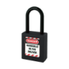 Cadeado ABS Arco de Nylon Preto 40x6x38mm THIRARD