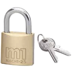 THIRARD Mach 1 30mm Brass Padlock