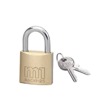 Cadeado de Latão Mach 1 30mm THIRARD