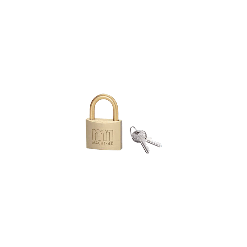 THIRARD Mach 1 45mm Brass Padlock THIRARD Mach 1 45mm Brass Padlock