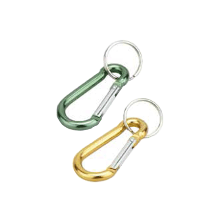 2 Mosquetones de Aluminio 6x60mm THIRARD