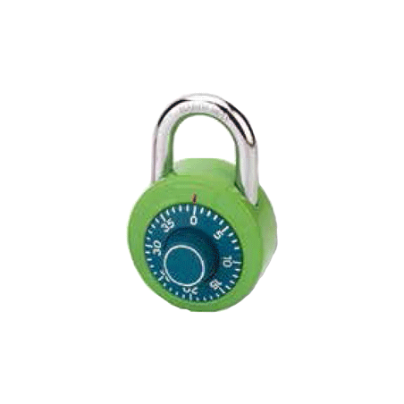 THIRARD College Padlock with Combination Button 50m