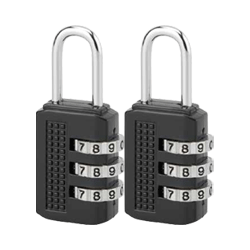 THIRARD Set 2 Compact Padlocks 2-21mm