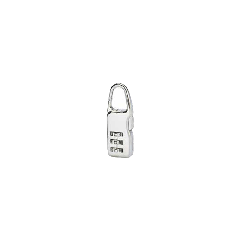 THIRARD Nickel-plated Swish Combination Padlock 21mm