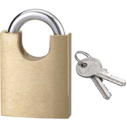 THIRARD SHOULDER 40mm Brass Padlock