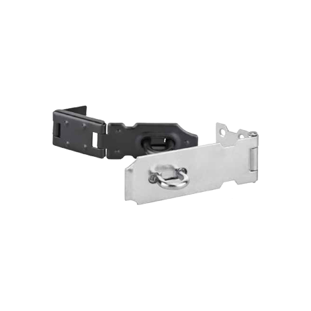 PORTA CADEADO ACERO EMBUT.NEGRO 100MM