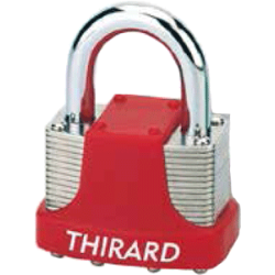 Cadeado de 4 Combinações em Aço 46x8x25mm THIRARD