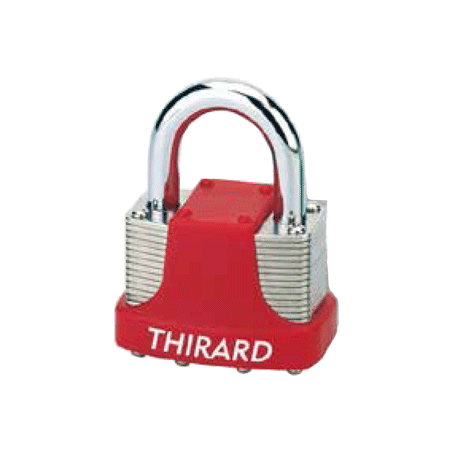 Cadeado de 4 Combinações em Aço 46x8x25mm THIRARD