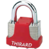 Cadeado de 4 Combinações em Aço 46x8x25mm THIRARD
