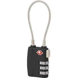 THIRARD 3 Cipher Combination Padlock with TSA 30mm Handle