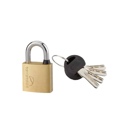 Cadeado de Cobre Reverso 30mm THIRARD