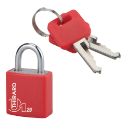 Cadeado Type 1 com Corpo de Plástico 20mm THIRARD