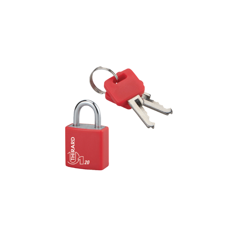 Cadeado Type 1 com Corpo de Plástico 20mm THIRARD