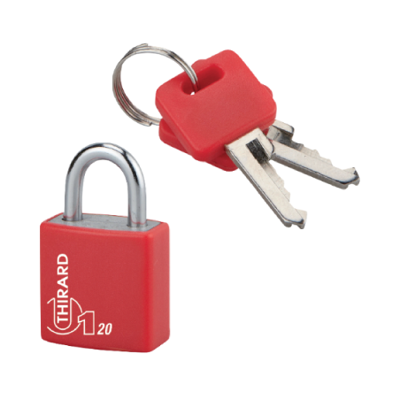 Cadeado Type 1 com Corpo de Plástico 20mm THIRARD